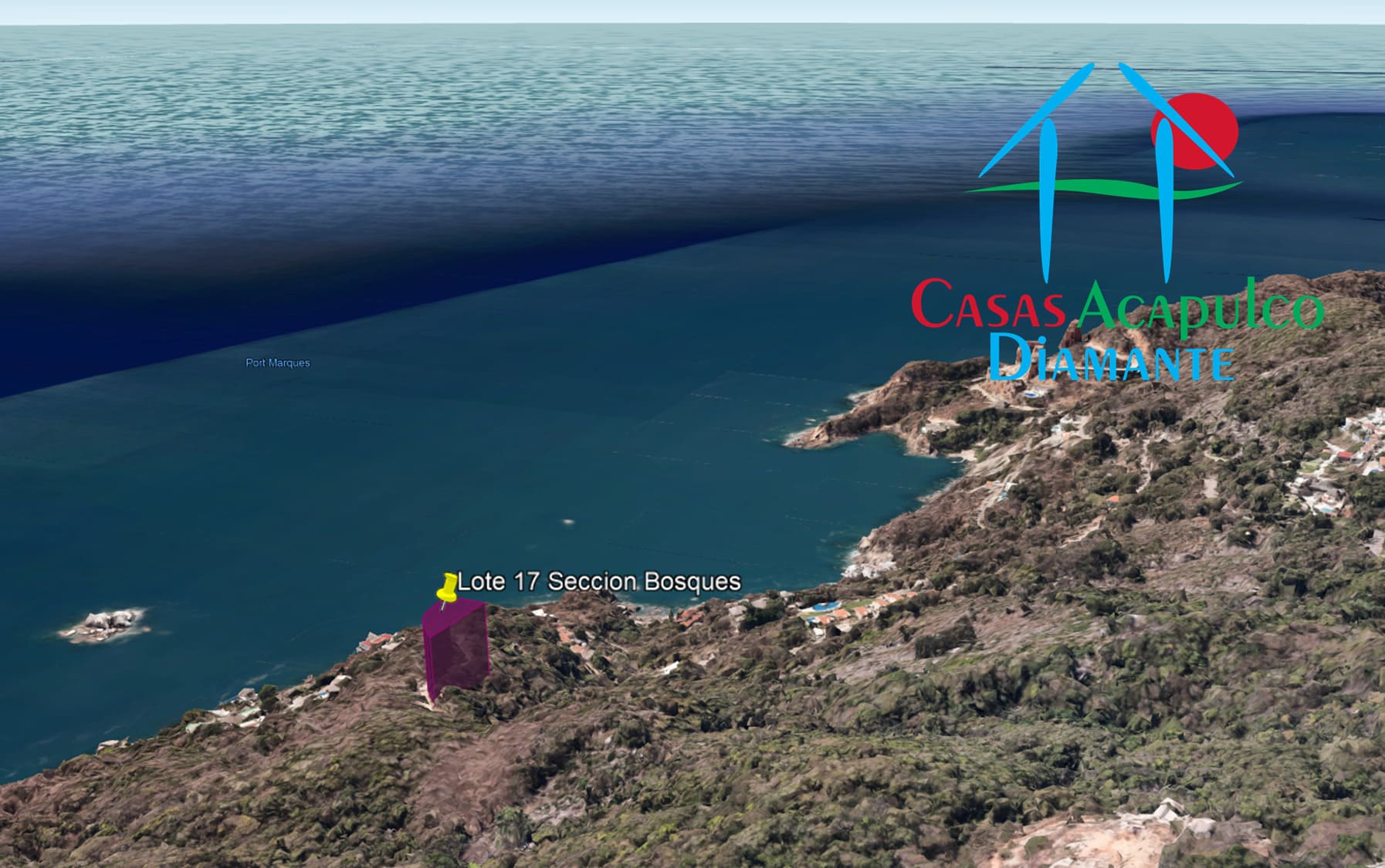Terreno Brisas del Marqués Bosques lote 17 - Vista aérea 15